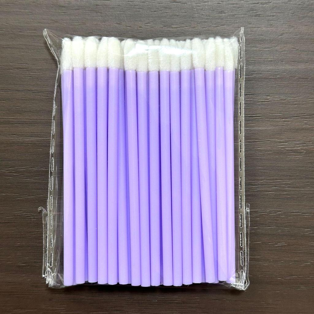 Portable Disposable Lip Brush - Lipstick & Gloss Applicator Tool