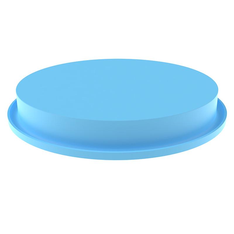 6-Inch Rainbow Silicone Chiffon Pan for Jelly, Pudding & Cake
