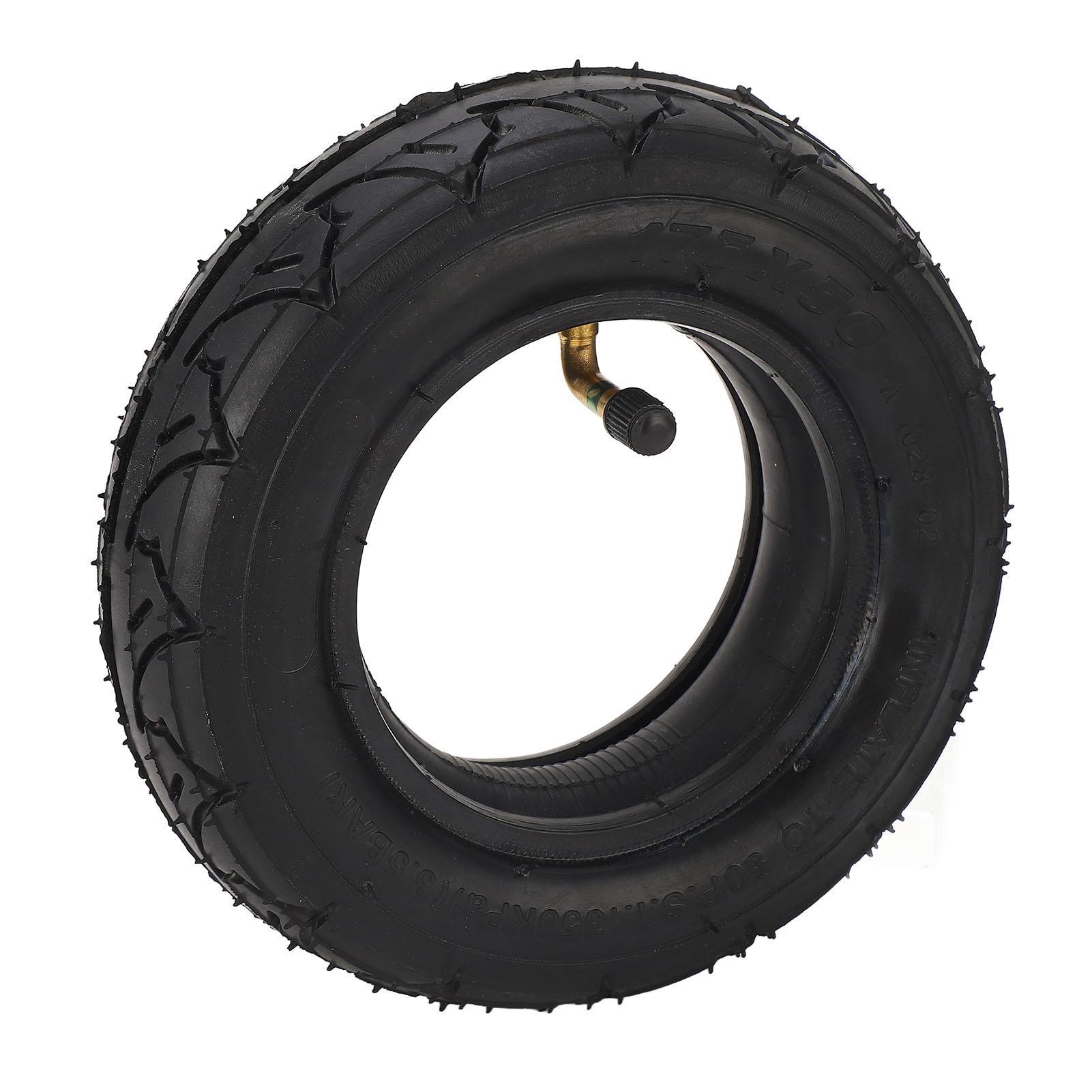 

175x50 Комплект шин для электросамоката 7 дюймов Резиновая шина Колесо Сильное сцепление Противоскользящая Легкая установка Запчасти для электросамоката