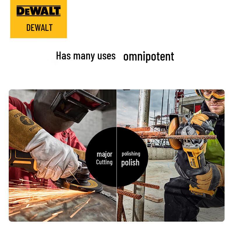 Dewalt 20V MAX XR Brushless 100mm Angle Grinder CN plug (adapter included)