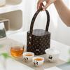 Shangqi Panda Portable Ceramic Travel Tea Set