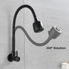 Flexible Hose Design for Kitchen Faucets Offering Dual Spray Options