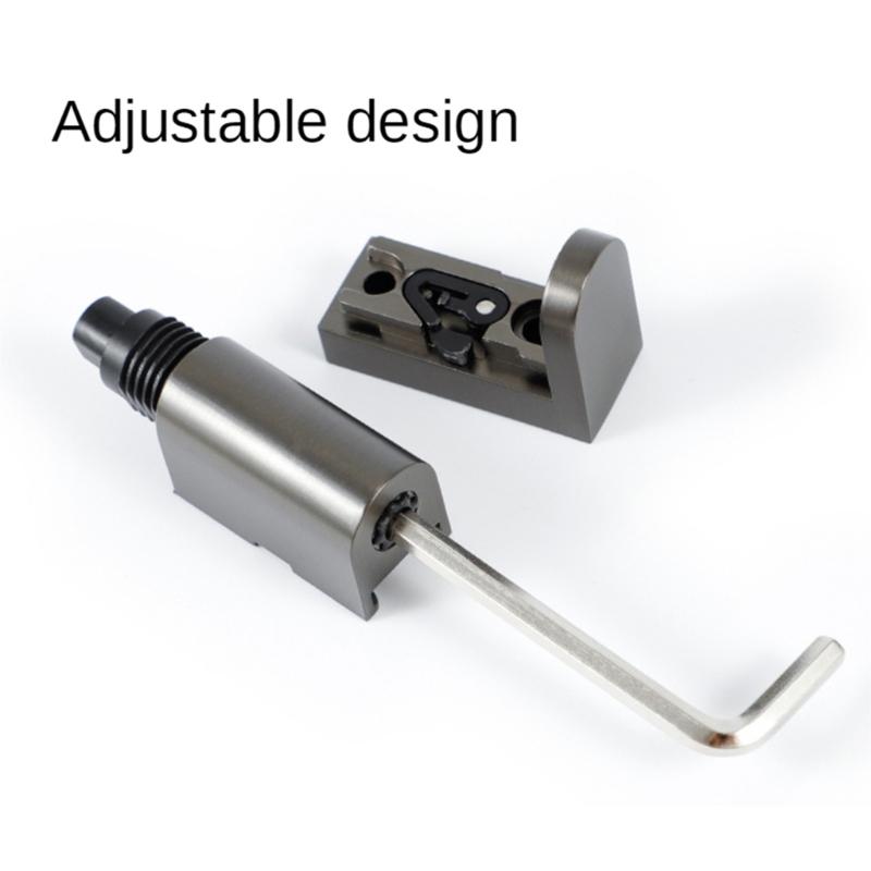 Zinc Alloy Push Type Door Stopper Mechanical Fixed Door Holder Door Hardware