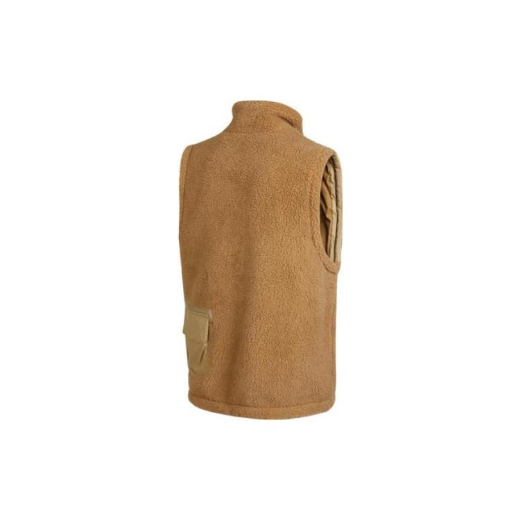 Adidas Originals Vests Men's Khaki Stand Collar Moderate Other IC8161