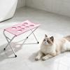 Dog Nail Clipping Assistant Pet Grooming Table with Foldable Stand, Adjustable Strap, Cat Hammock, 8-Hole Trimming Sling Washing Station for