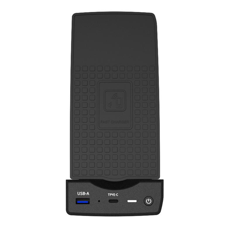 Precise Car Wireless Charger For Ford Mondeo 2022 2023 Accessories Fast Cell Phone Charging Plate Adapter