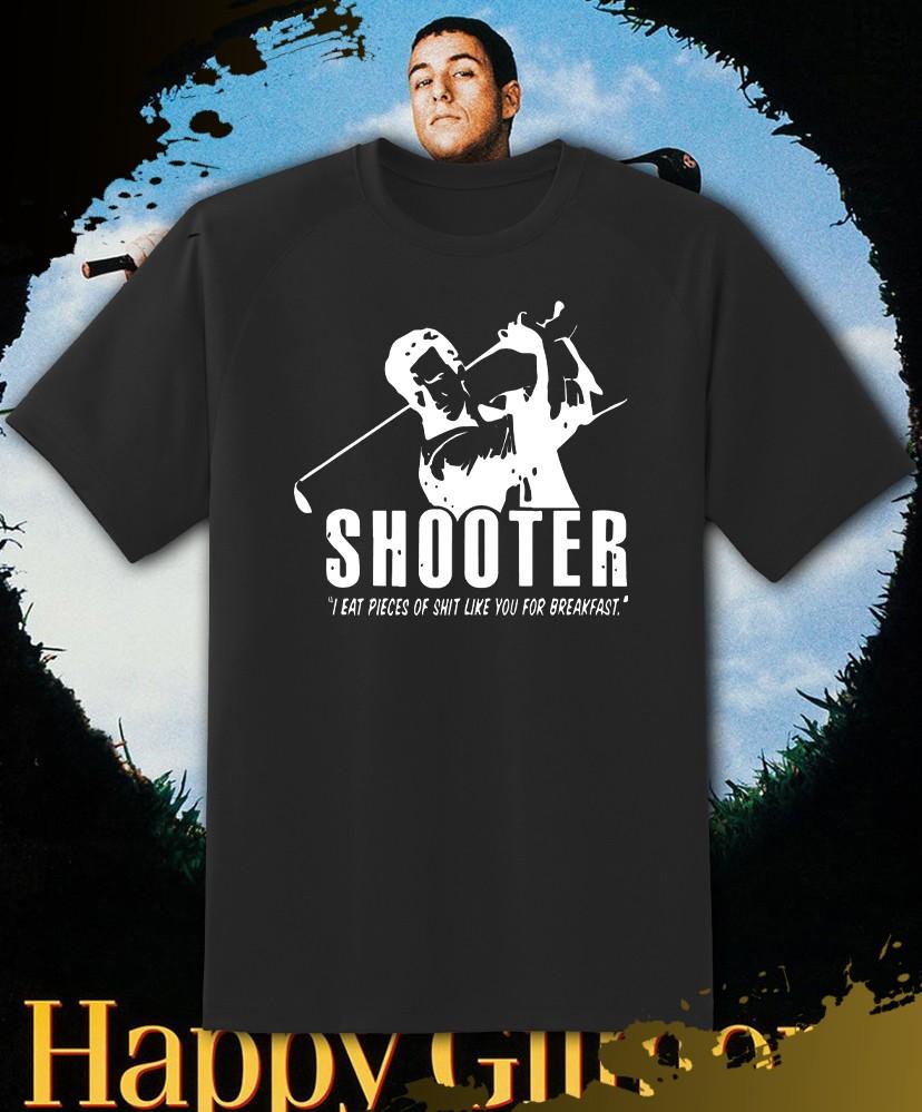 Смешная футболка с персонажем Shooter McGavin из фильма Happy Gilmore - Размеры для взрослых и детей до 6XL Унисекс Футболка S