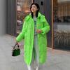 Winter New Hooded Down Cotton-padded Clothes Women's Medium and Long Loose Cotton-padded Jackets
