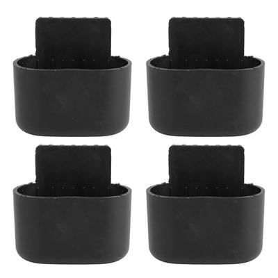 4PCS Pad Table Feet Covers Rubber Non Slip Easy Using Oval Furniture Leg Protectors for Home
