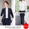 Women's Professional Autumn Suit Set: Office & Sales Formal Wear