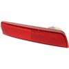 2Pcs Red Plastic Car Rear Bumper Reflector Fit for Nissan Sentra