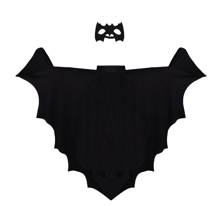 Batman Halloween Cosplay Jumpsuit with Cape