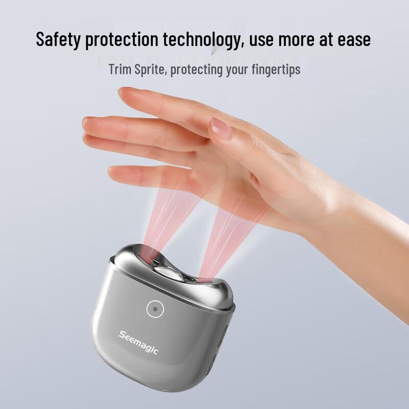 Tagliaunghie Elettrico Intelligente Seemagic Spina CN (adattatore incluso)