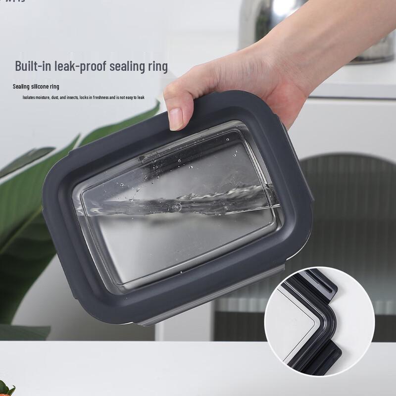 304 Stainless Steel Stackable Food Storage Container 1100ml