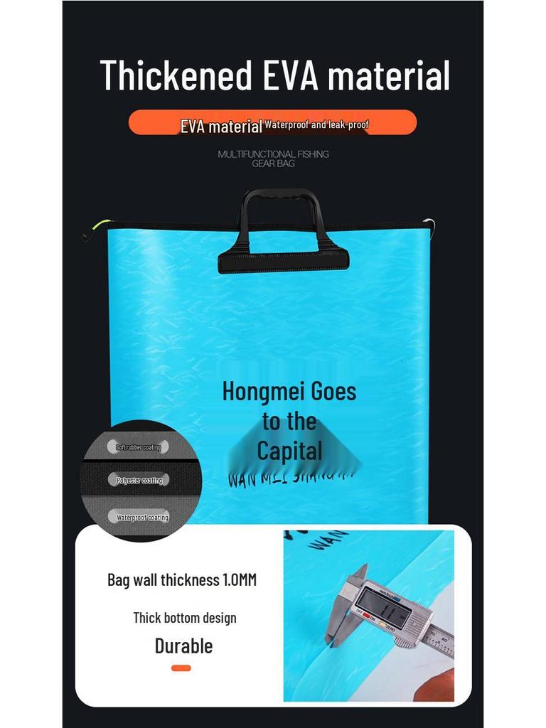 Foldable Waterproof Fishing Gear Storage Bag