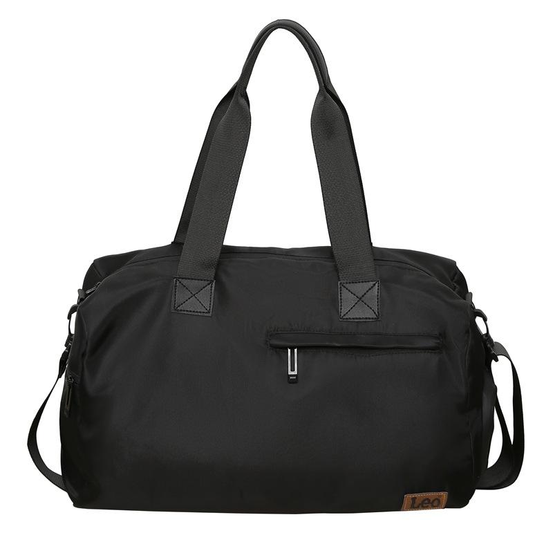 

Outdoor Leisure Dry and Wet Separation Sports and Fitness Bag, Multi-pocket Portable Travel with An Independent Shoe Compartment чёрный