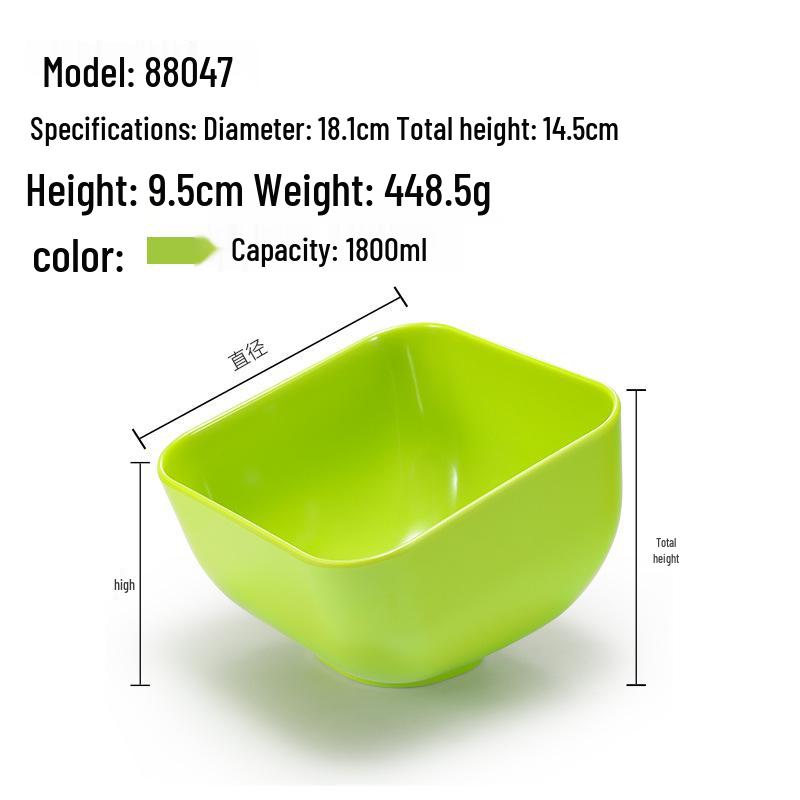 Ceramic Slanted Seasoning Bowl for Hot Pot Restaurants - Melamine & Vegetable Bowl, Imitation Soy Sauce Design