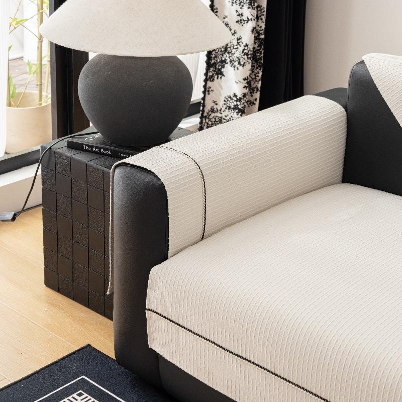 Chenille Sofa Cushion Four Seasons Universal Non-Slip Dirt-Resistant Living Room Sofa Cover Simple Modern Straight Row Sofa Cove