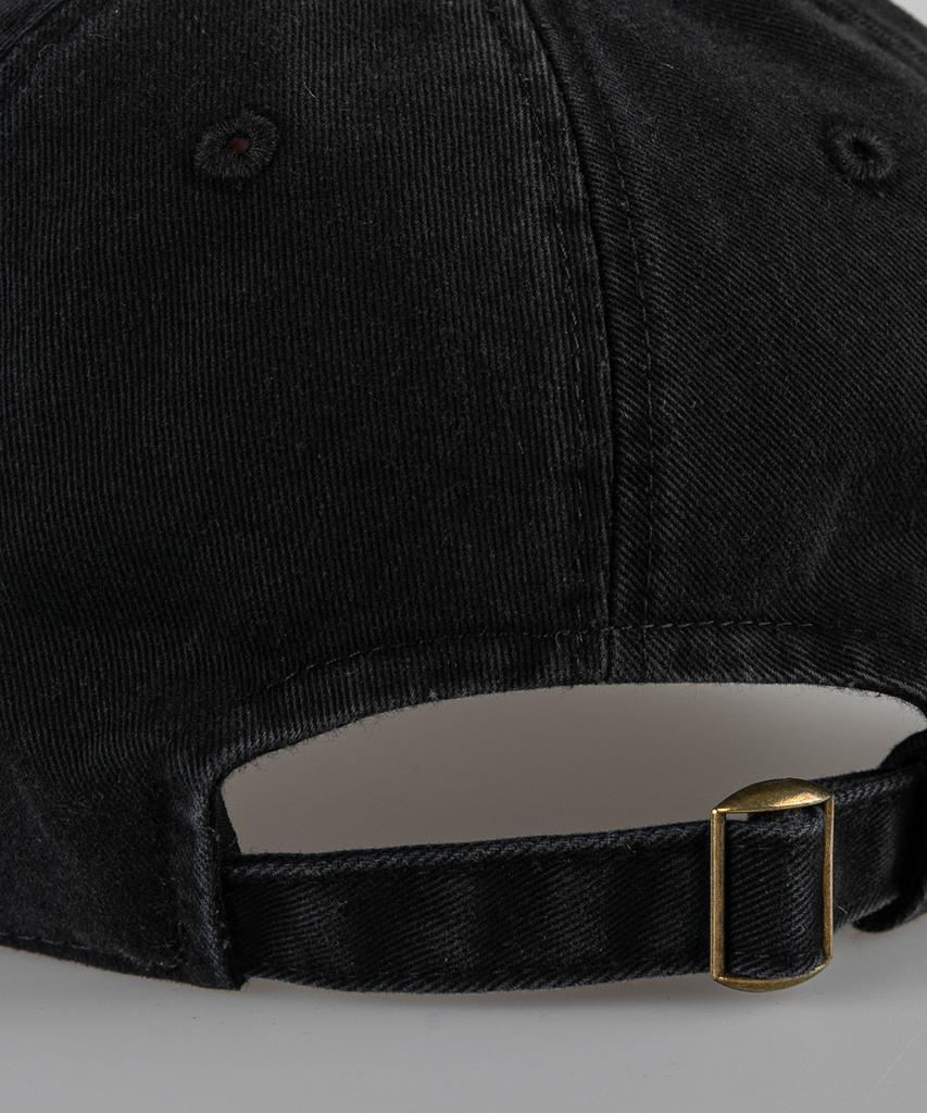 Wig Saint Starburst Cation Washed Ball Cap - Black