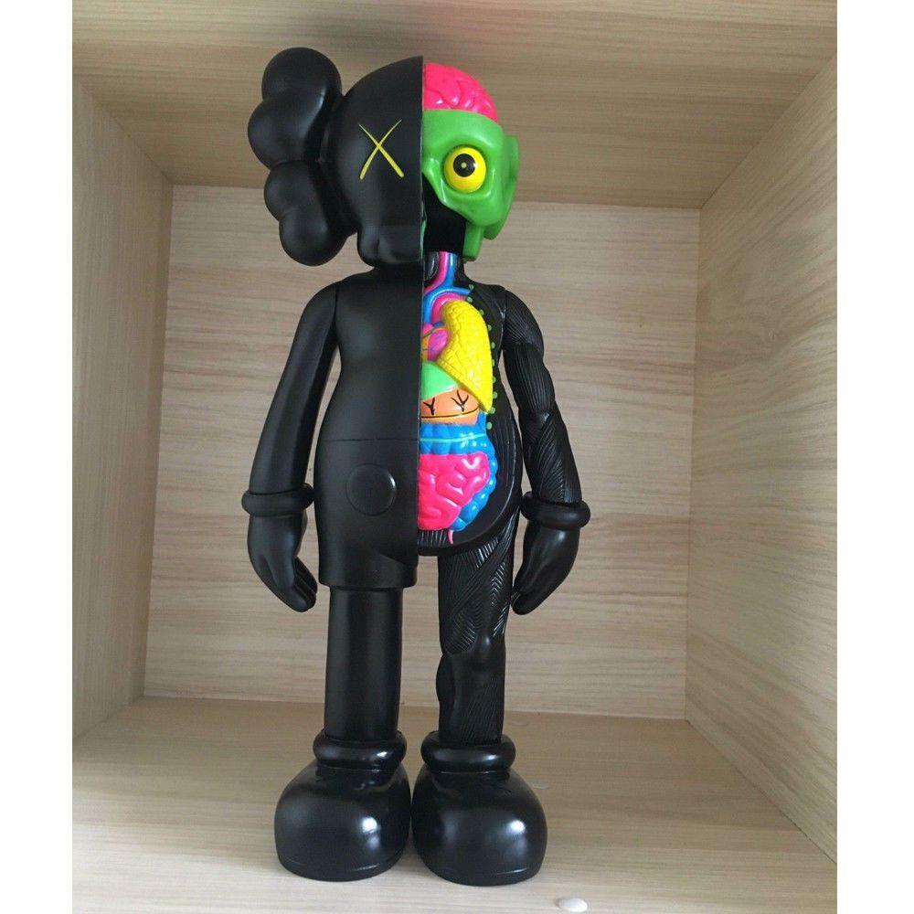 Kaws Companion Flayed Open Dissected Bff 8" Pvc Verzamelbaar Ornament Mannelijke Figuur