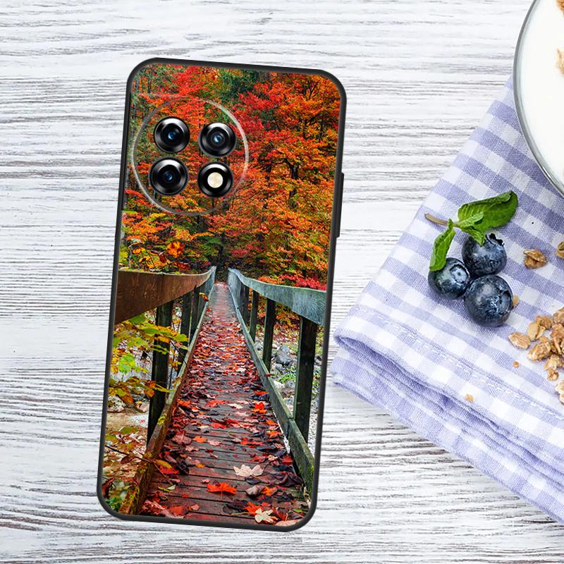 Autumn Leaves Case For OnePlus Nord 5 CE 3 4 Lite N20 N30 OnePlus 15 15R 13 13T 10T 10 11 12 12R 13R Cover