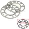 4X Silver Alloy Aluminum Car Auto Wheel Spacers Adaptor Shims Plate 4/5 Stud 5MM