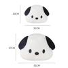 Car Headrest & Lumbar Support Seat Cushion Adorable Black & White Dog Pattern, Comfortable & Durable Accessories Pillow