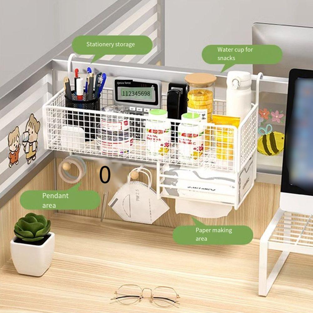 Save Space Bedside Hanging Storage Rack Large Capacity Bathroom Storage Shelf Home