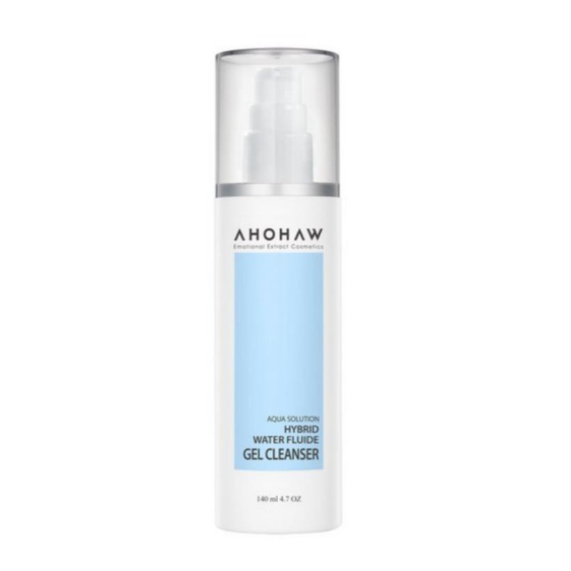 AHOHAW Aqua Solution Hybrid Water Fluide Gel Cleanser 140ml Korea Beauty