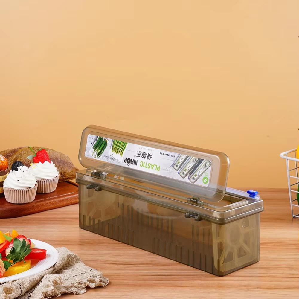 Reusable Food Wrap Dispenser Plastic Foil Cutting Machine  for Kitchen Tool Accessories