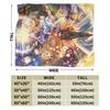 Mavuika Genshin Impact Cartoon Game Blankets Flannel Throw Blanket For Couch Chair Sofa Bed Soft Warm Bedspread Gift Idea