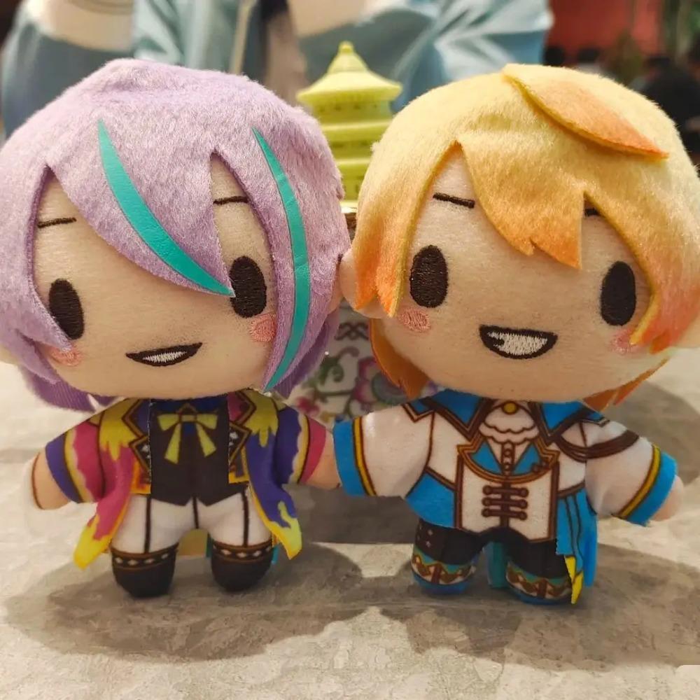 Portachiavi Peluche Pjsk da 10 cm Project Sekai Tenma Tsukasa Peluche Ripieni Ciondolo per Borsa Kamishiro Rui Bambola Peluche Kawaii Giocattolo Regalo