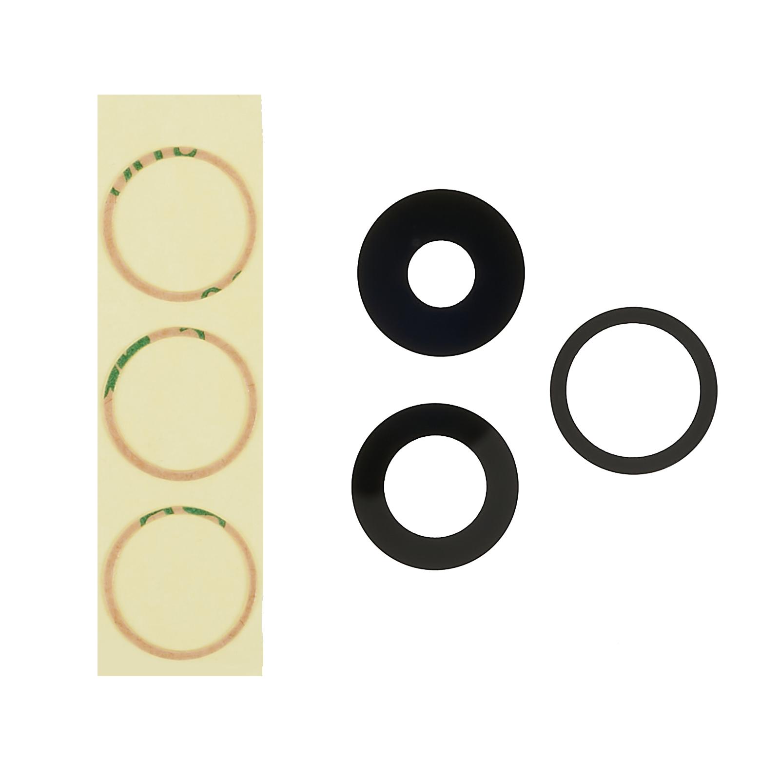 

For iPhone 14 Pro/14 Pro Max 1 Set Rear Camera Lens Cover with Adhesive Sticker (without Logo) Type A