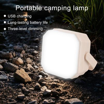 Portable Camping Light USB Rechargeable Adjustable Ultra Waterproof 3 Modes Solar Lantern Bright Outdoor Hiking
