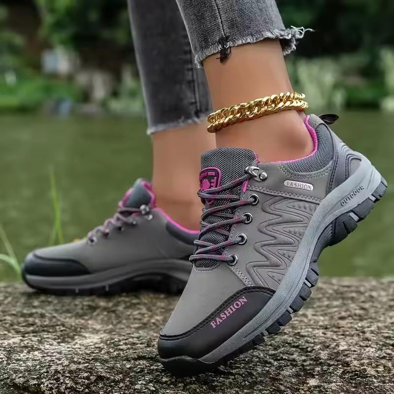 Women's Comfortable Thick Soled Shoes Especially Mesh Anti Slip Durable Walking Shoes Outdoor Activities Hiking Travel Sneakers