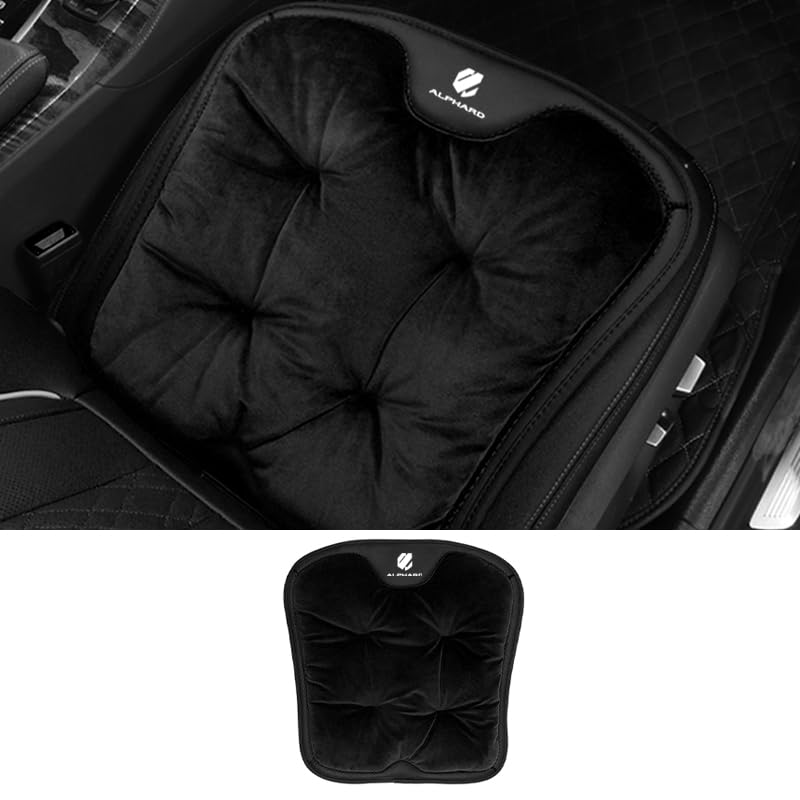 

Подушка на сиденье автомобиля JuYuna для Alphard 40 20 и 30 Мягкий фланелевый бархат Теплая накидка на сиденье автомобиля для сидений водителя и пассажира Черная серия сидений для автомобиля,