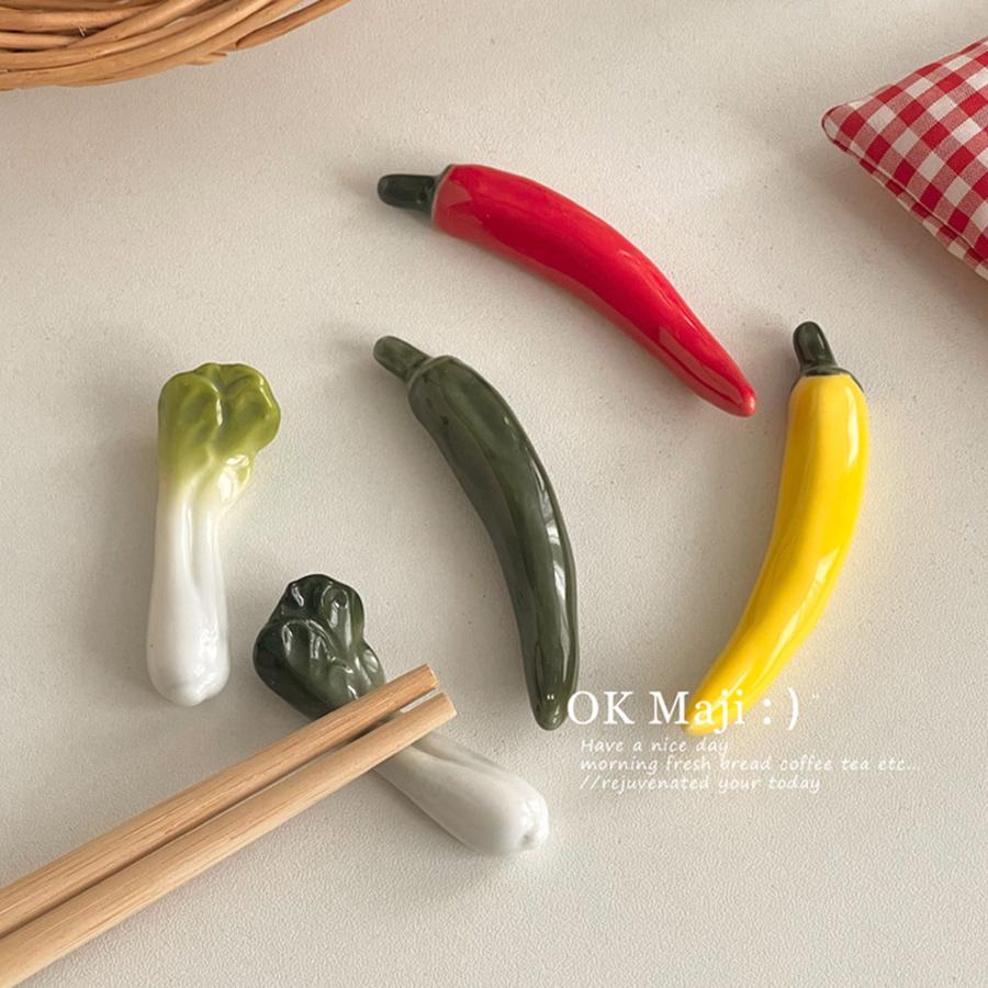 Cute and Stylish Chopstick and Spoon Rack - Ceramic Holder for Kitchen Decor