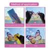 9 Sheets Hello Spring Window Clings Floral Gnome Butterfly Birds Bees Glass Stickers Reusable Static PVC Decals for Home Classroom Office Decor