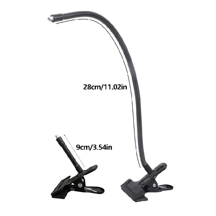 Rotatable Universal Mounting Holder Clip With Wide Compatibility For Dashcams Security Devices And Microphones