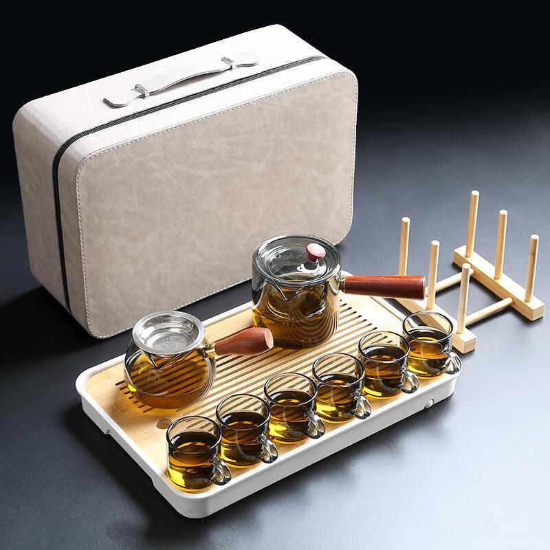 JANLA Portable Glass Tea Set