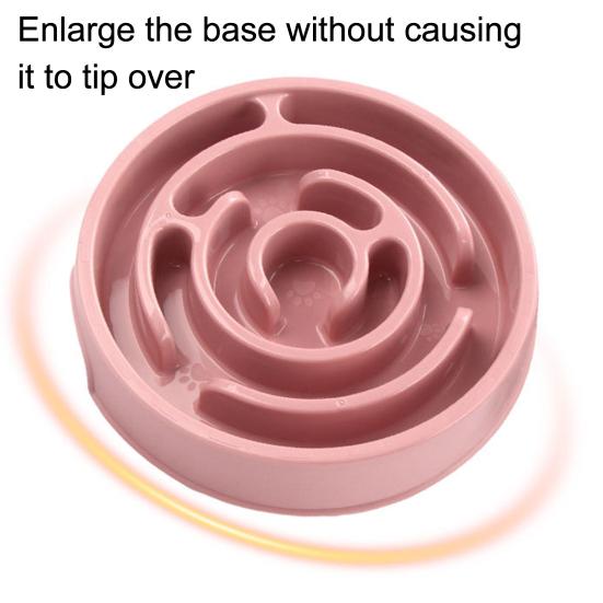 Slow Feeder Dog Bowl Slow Feeding Pet Bowl Maze Puzzle Bowl Prevents Choking Gulping for Dogs And Cats Healthy Eating