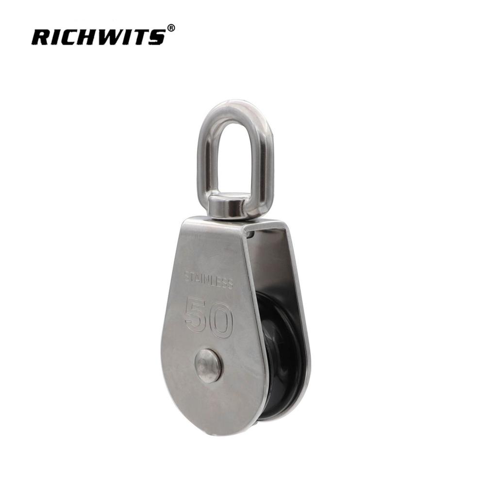 Fish Net Pulley Nylon Pulley Pear-shaped Single Pulley Ship Lifting Pulley Cable Pulley Stainless Steel Pulley