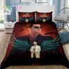Good Omens Love Bedding Set Single Twin Full Queen King Size Bed Set Adult Kid Bedroom Bedding Gift