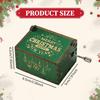Merry Christmas Music Box Decoration Small Decorative Lightweight Musical Hand Cranked