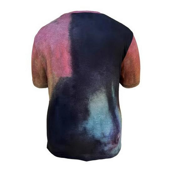 Colorful 3D Print Slim Fit Round Neck T-Shirt - Spring/Summer Collection
