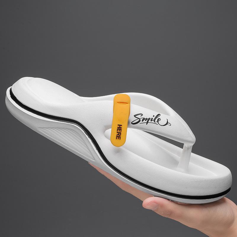 Erkek Platformu Flip Flop Yaz Yumuşak Taban EVA Terlik Erkekler için Açık Rahat plaj ayakkabısı Ev kaymaz Banyo Slaytlar Ayakkabı