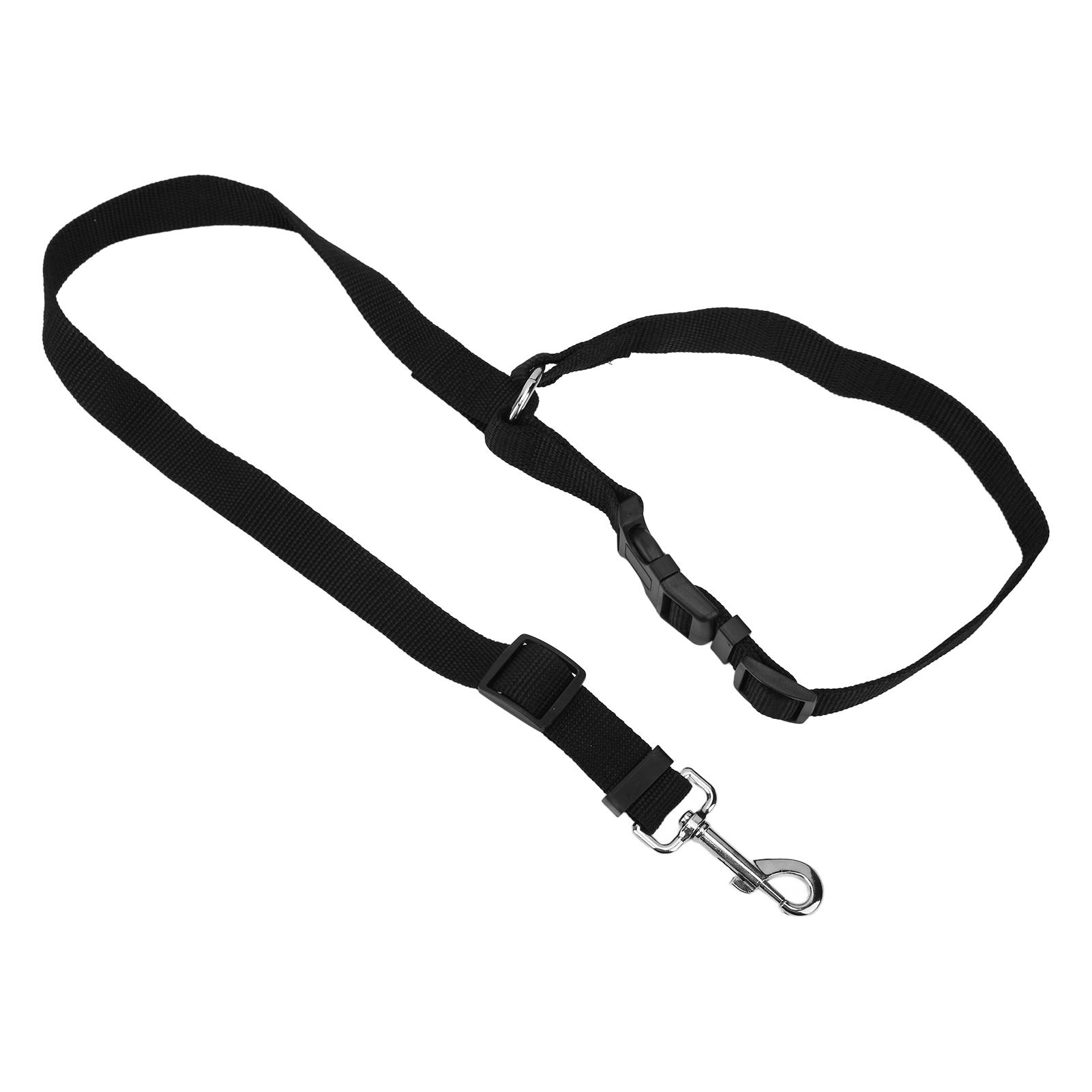 Headrest Dog Car Seat Belt Adjustable Durable Pet Safety Seat Belt for Small Medium Large Dogs