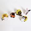 Halloween Spooky Ghost Pumpkin Enamel Pin Funny Brooch Cartoons Badge For Bags Jeans Hoodies Denim Lapel Pin Jewelry Kids Best G