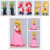 Super Mario Bros Luigi Bowser Prinzessin Peach Kunststoff-Actionfiguren Für Sammler Und Display-Enthusiasten