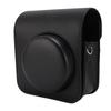 Protective Case Fit for Mini41 Instant Camera Litchi Pattern PU Leather Magnetic Flip Lid Retro Camera Bag with